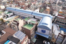 44년 전통 은평 대림골목시장 아케이드 준공