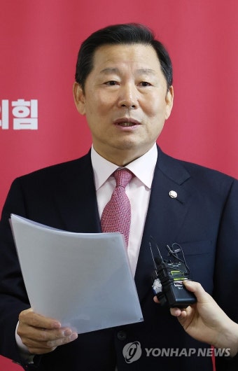 국민의힘 이철규 인재영입위원장 브리핑