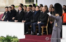 영국 국빈방문 공식환영식 참석한 경제인들