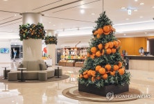 이랜드파크, 켄싱턴리조트 제주 지역 3곳에 대형 감귤 트리 설치