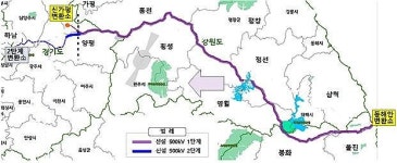 230㎞ 동해안-수도권 송전선 공사 본격화