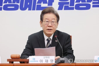 발언하는 이재명 대표