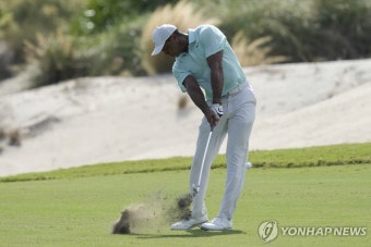 우즈, 히어로 월드 챌린지 3R도 언더파…세계 1위 셰플러 선두