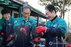 이호현 에너지정책실장, 연탄 나눔 봉사활동 실시