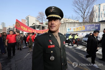 법정 향하는 박정훈 전 수사단장