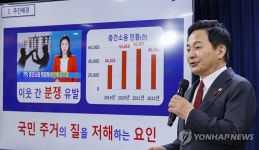 원희룡 국토부 장관, 공통 주택 층간소음 해소방안 발표