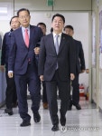 안철수 의원, 노동계 현안 면담 위해 한국노총 방문