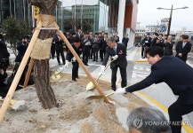 광주법원종합청사 별관 준공 기념 식수