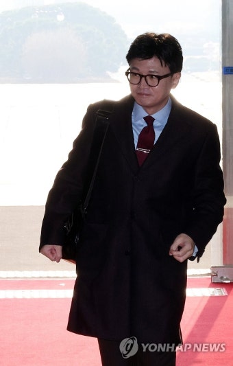 국회로 출근하는 한동훈 비대위원장