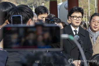 발언하는 한동훈 비대위원장