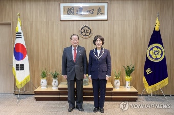 강정애 장관, 광복회 방문