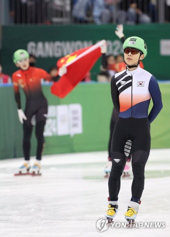 쇼트트랙 1000m 결승 4위 차지한 주재희