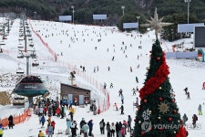 겨울 주말은 스키장에서