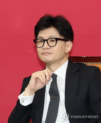 회의하는 한동훈 위원장