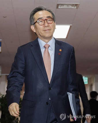 국무회의 입장하는 조태열 외교부 장관