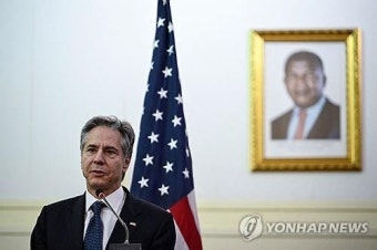 블링컨, '이스라엘 집단학살 제소' 남아공에 