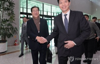 인사청문회 준비단 사무실 도착한 박성재 법무부 장관 후보자