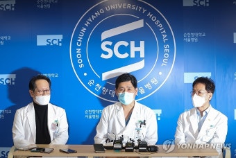 습격당한 배현진 의원 상태 설명하는 순천향대 의료진