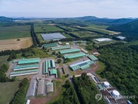 환경친화축산농장 제동목장 축사 항공사진