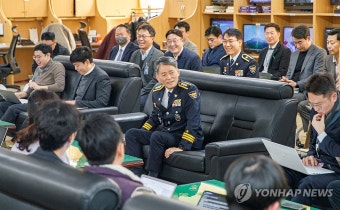 출입 기자들과 만난 조지호 신임 서울경찰청장