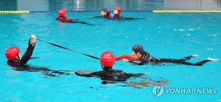 인천 부평소방서 119구조대 동계수난구조 훈련