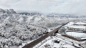 설악산 설경 장관
