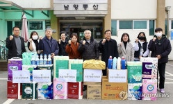강원농기원, 설 맞아 취약계층에 위문품 전달