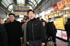 신영시장 방문한 오세훈 시장