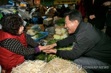 인왕시장 방문한 오세훈 시장