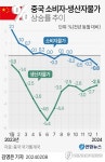 [그래픽] 중국 소비자·생산자물가 추이