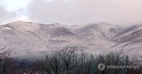 설산 이룬 춘천 대룡산