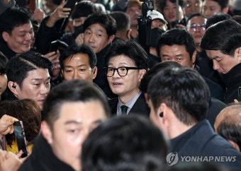 의정부 제일시장 찾은 한동훈