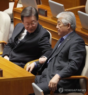 이상헌 의원 찾아간 이재명 대표