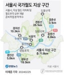 [그래픽] 서울시 국가철도 지상 구간