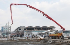 화재피해 상인 눈물 닦자…서천 임시 상설시장 터닦기 한창