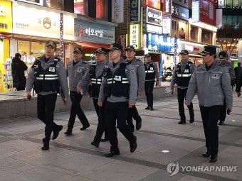 경기남부경찰 기동순찰대 서현역 순찰