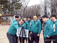 이한경 본부장, 안양남초등학교 방문