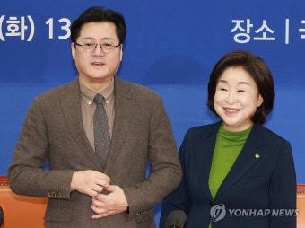 심상정 신임 원내대표, 홍익표 예방…취임 인사