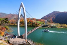 괴산호 풍광 즐기세요…유람선 운항 내달 1일 재개