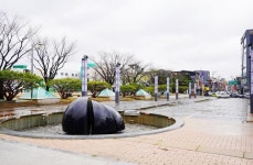 해남 군민광장에 바닥분수 조성