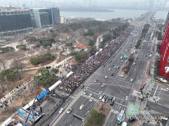 서울서 열린 전국의사총궐기 대회