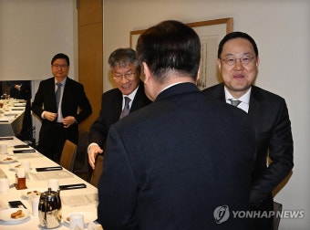 대형 병원장들과 만난 조규홍 보건복지부 장관