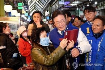 인천 지원 나선 이재명 대표