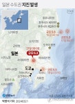 [그래픽] 일본 수도권 지진 발생