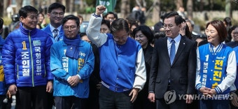 광주 찾은 이재명 대표