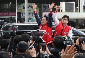 보령시장 방문한 한동훈 위원장