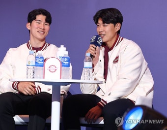 2024 KBO 미디어 데이, 질문 답하는 키움 송성문