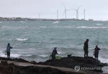 제주 갯바위 낚시