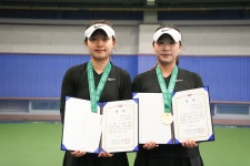 안석희-안석 형제, 종별테니스대회 남대부 복식 우승 합작