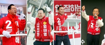 공식 선거운동 첫 주말…충북 후보들 표심공략 동분서주